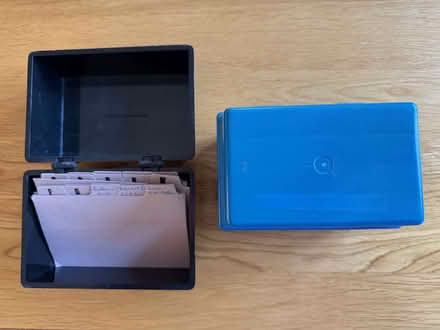 Photo of free Filing boxes - postcard size (Waterlooville PO8) #1