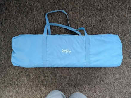 Photo of free Red kite collapsible travel cot (HP22 Halton Camp) #2