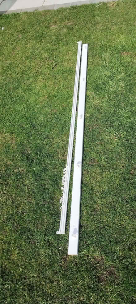 Photo of free Straight curtain rail and wooden battoning 180cm (Eastlands CV21) #1