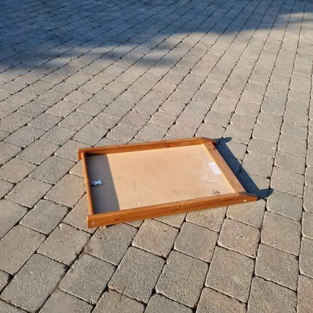Photo of free Wooden changing table for cot (Bt18 9rw) #2