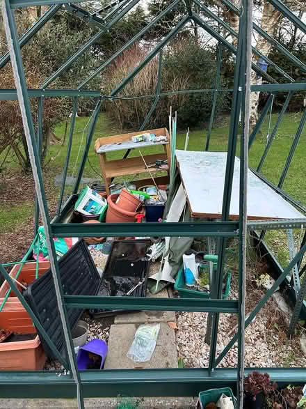 Photo of free Damaged greenhouse frame (Castlebar) #1