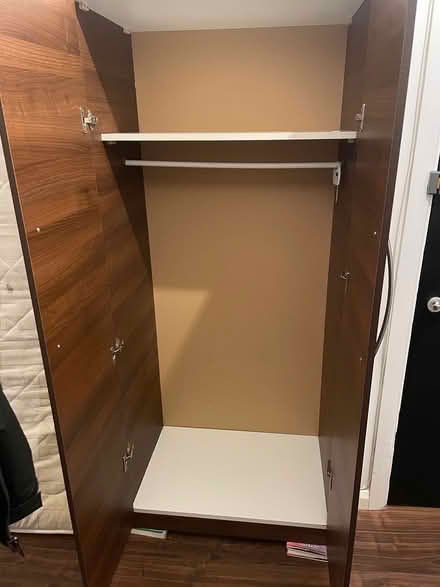 Photo of free Dark wood cabinet (Finsbury Park N4) #2