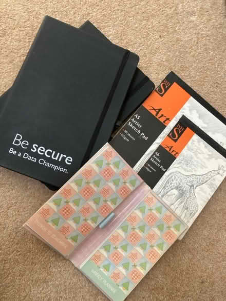 Photo of free Various note & sketch books (Purley) #1