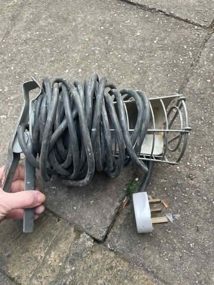 Photo of free Clamp on industrial light (SW9) #1