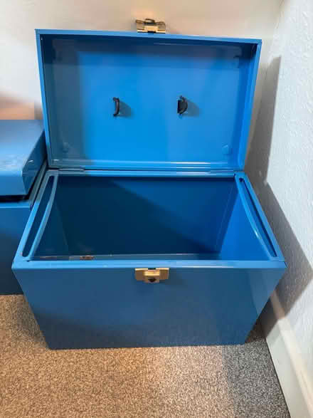Photo of free Foolscap Metal File Box (Weston) #2