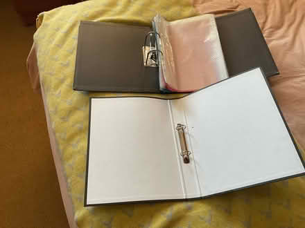 Photo of free Lever arch & ring binder files {4} (Gillingham ME7) #2