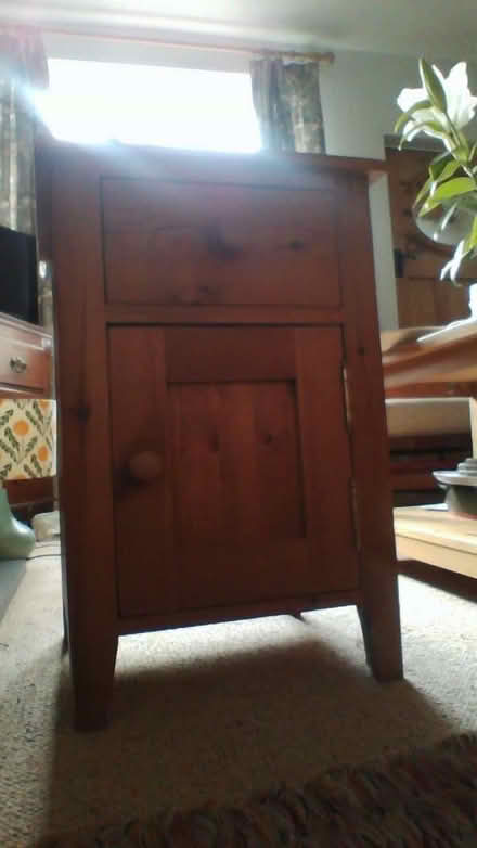 Photo of free 2x wooden bedside cabinets (Kings Stanley GL10) #3