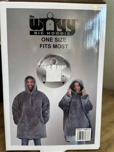 Photo of free Plush Lined Over-Sized Hoodie (Fountain Vly, Heil & Bushard) #2