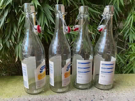 Photo of free 4 stoppered bottles (Barnard's Green WR14) #1