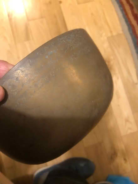 Photo of free Large brass bowl - needs tlc! (Harrogate HG2) #1