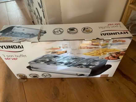 Photo of free Hyundai 3 pan Buffett server (Nantgarw CF83) #2