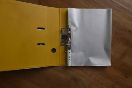 Photo of free Lever Arch Files & Plastic Sleeves (Wistow) #3