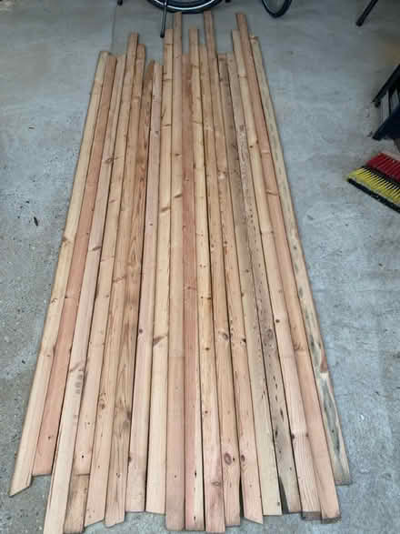 Photo of free 100x Wooden slats of old pine (Sutton SM3) #1
