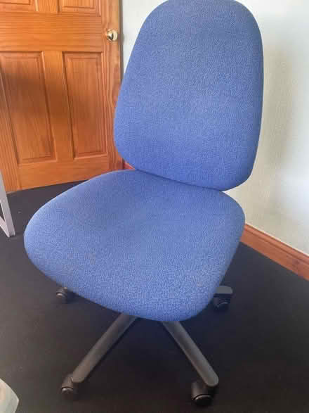 Photo of free Blue office chair. (Hala LA1) #1