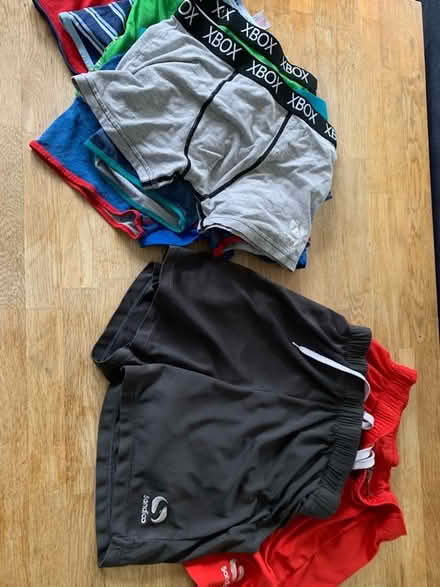 Photo of free X8 Size 9-12 yrs boys boxers & x2 shorts (Northfield B31) #1