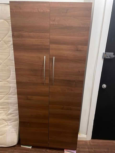 Photo of free Dark wood cabinet (Finsbury Park N4) #1