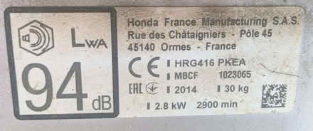 Photo of free Honda Izzy petrol lawnmower (Worthen SY5) #3