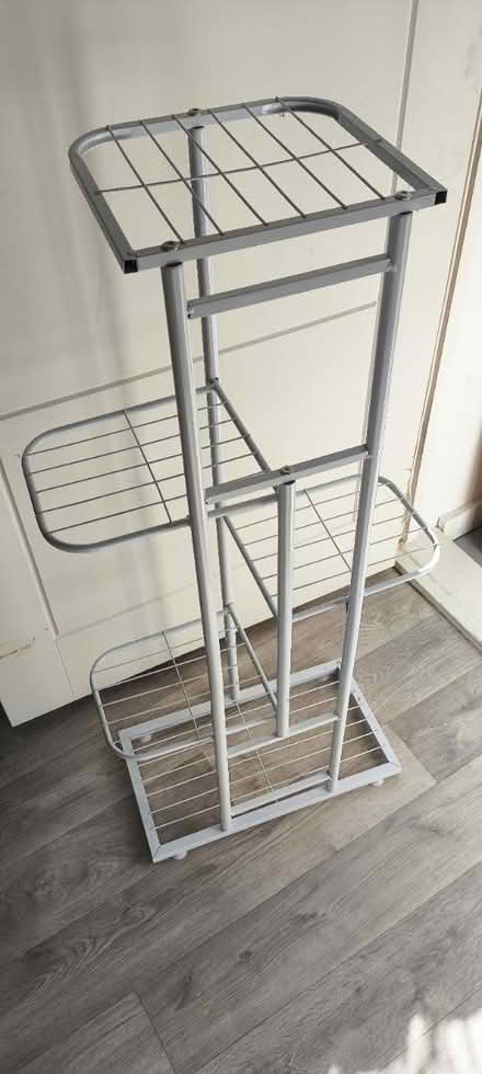 Photo of free White Metal Plant Stand (High Wycombe HP12) #1