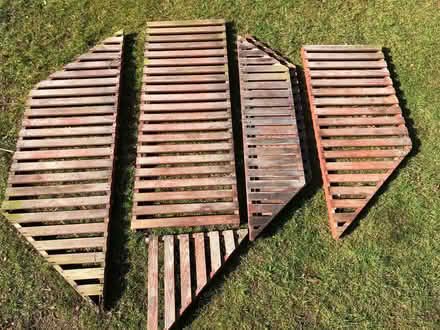 Photo of free Wooden Slatted Shelving/Boarding (Harrogate HG2) #1