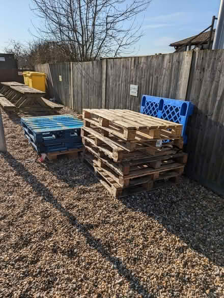 Photo of free Wooden pallets x 4 (ME14) #2