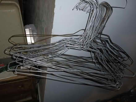 Photo of free Metal hangers (Maple ave.) #1