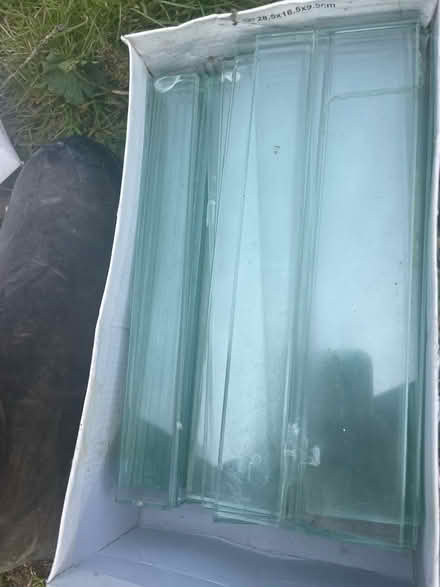 Photo of free toughened glass strips (BA15 Holt Road) #3