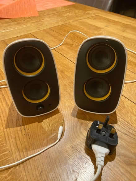 Photo of free Philips small speakers mains powered (Wallands Park BN7) #1