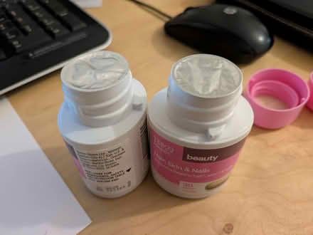 Photo of free 2 bottles of Health supplements (New Malden KT3) #2