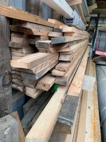 Photo of free 100x Wooden slats of old pine (Sutton SM3) #3