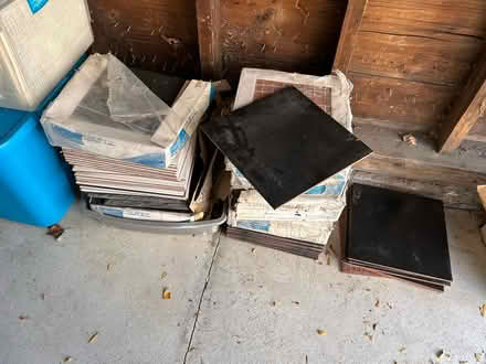 Photo of free Black tiles and white tiles (Huron Ave. Cambridge) #1