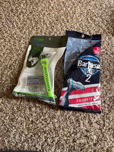 Photo of free Men’s razors (Pleasanton Val Vista) #1