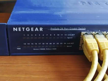Photo of free 24 port gigabit network switch (Barton under Needwood DE13) #2