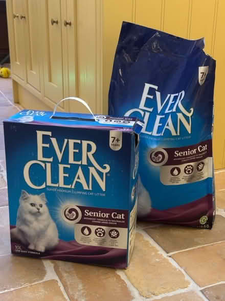 Photo of free 2 x open bags of cat litter (Ham, Richmond, TW10) #1