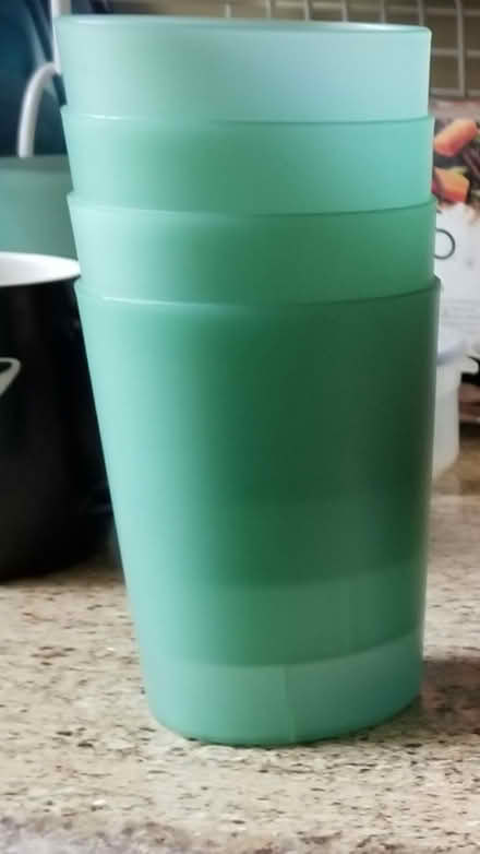 Photo of free 4 small plastic tumblers (Barron Park) #1