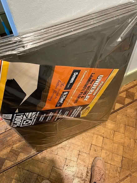 Photo of free Quick step laminate and underlay (SW11) #1
