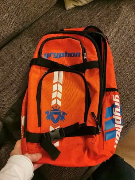 Photo of free Gryphon backpack for hockey kit (Newnham RG27) #1