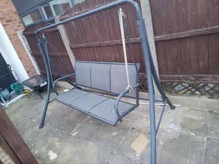 Photo of free Metal garden bench swing (M23 Baguley) #2
