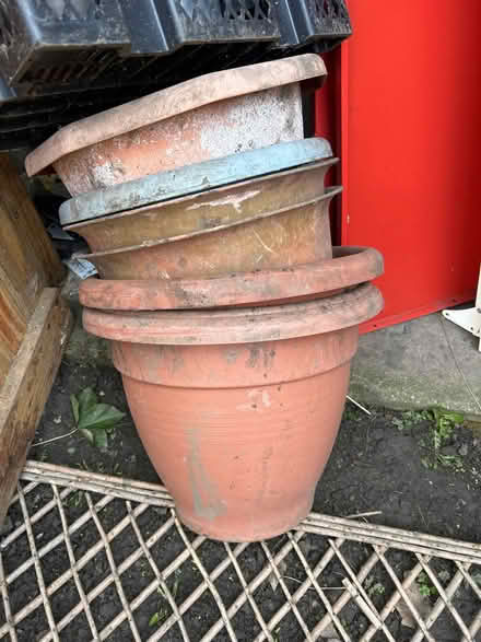 Photo of free Large plastic plant pots (Whaley Bridge) #1
