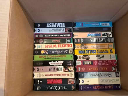 Photo of free VHS Movies (AU Park, DC) #3