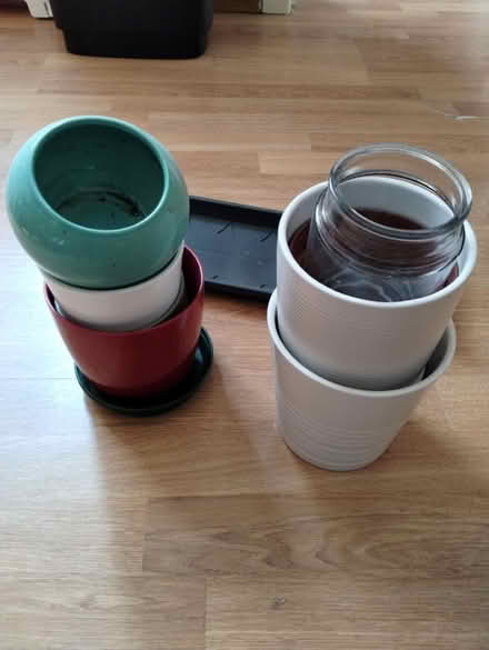 Photo of free Plant pots/jars/tray (Belfast BT6) #1