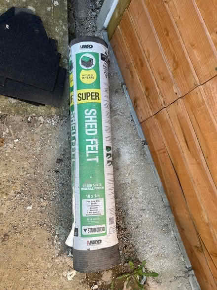 Photo of free Roll is shed felt for roof (KT19) #1