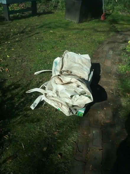 Photo of free 4 x 1tonne buiders bags. (Wrenbury CW5) #1
