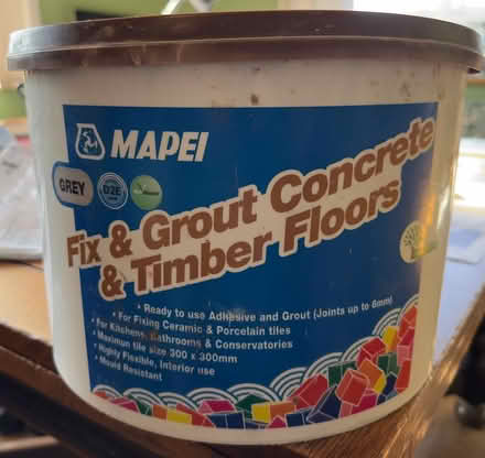 Photo of free Fix & grout adhesive (Pontypridd CF37) #1