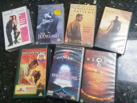 Photo of free 7 VHS Feature Films (Chelmer Village CM2) #1
