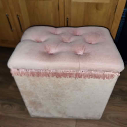 Photo of free Pink Bedroom Storage Box Ottoman (Stainton CA11) #1