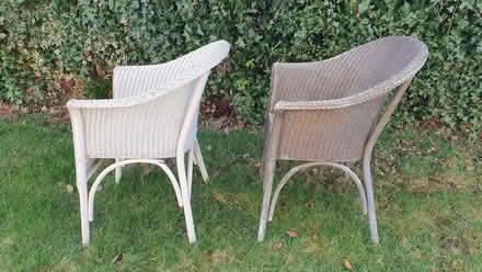 Photo of free 2 Lloyd loom chairs (Kendal LA9) #3