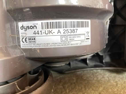 Photo of free Dyson DC14 vacuum cleaner (LN4 (Washingborough)) #2