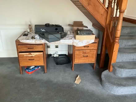 Photo of free Useful table with drawers (Four Crosses, SY22) #1