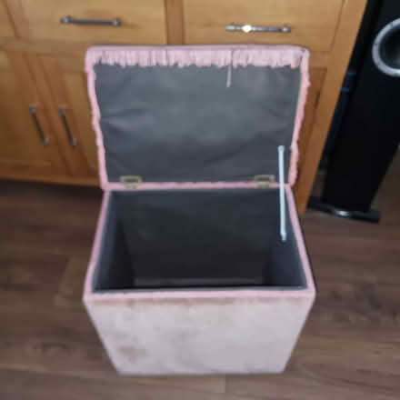 Photo of free Pink Bedroom Storage Box Ottoman (Stainton CA11) #2
