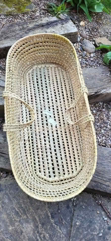 Photo of free Moses basket (Fairfield Park SG5) #1
